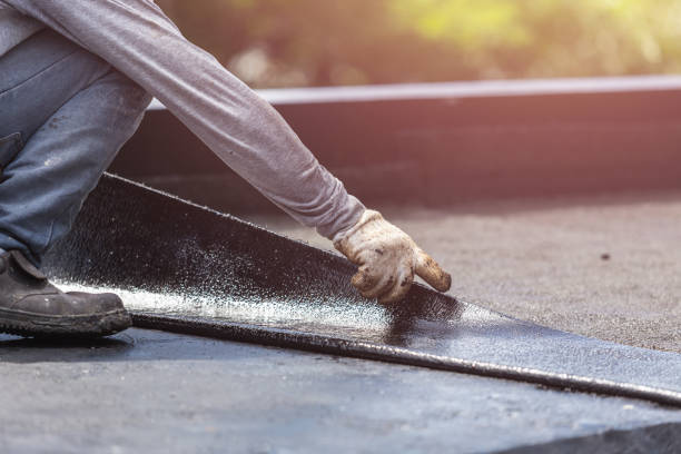 Professional Emergency Waterproofing technician working in Thornton, IL